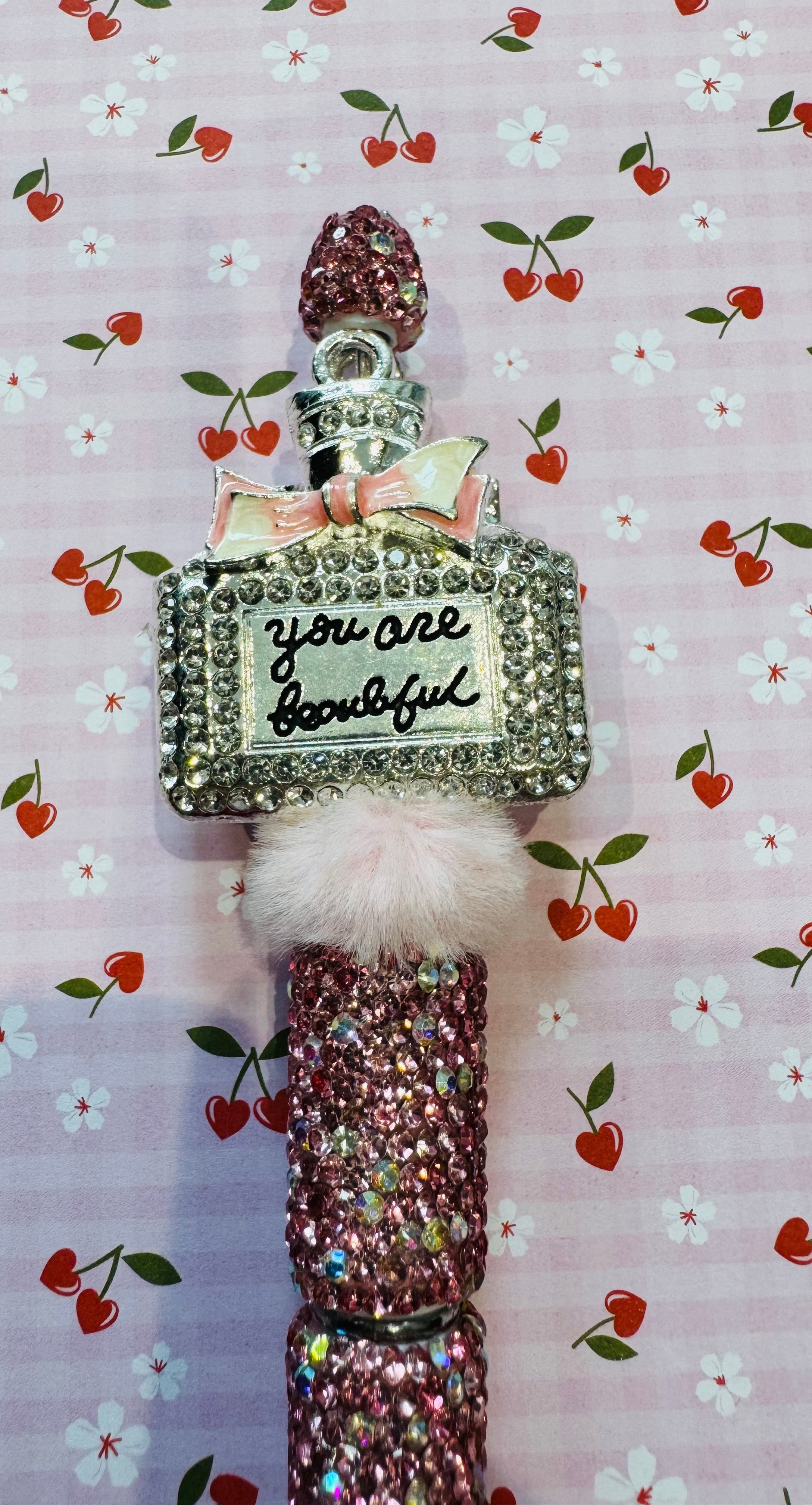 Metal perfume bottle focal pen