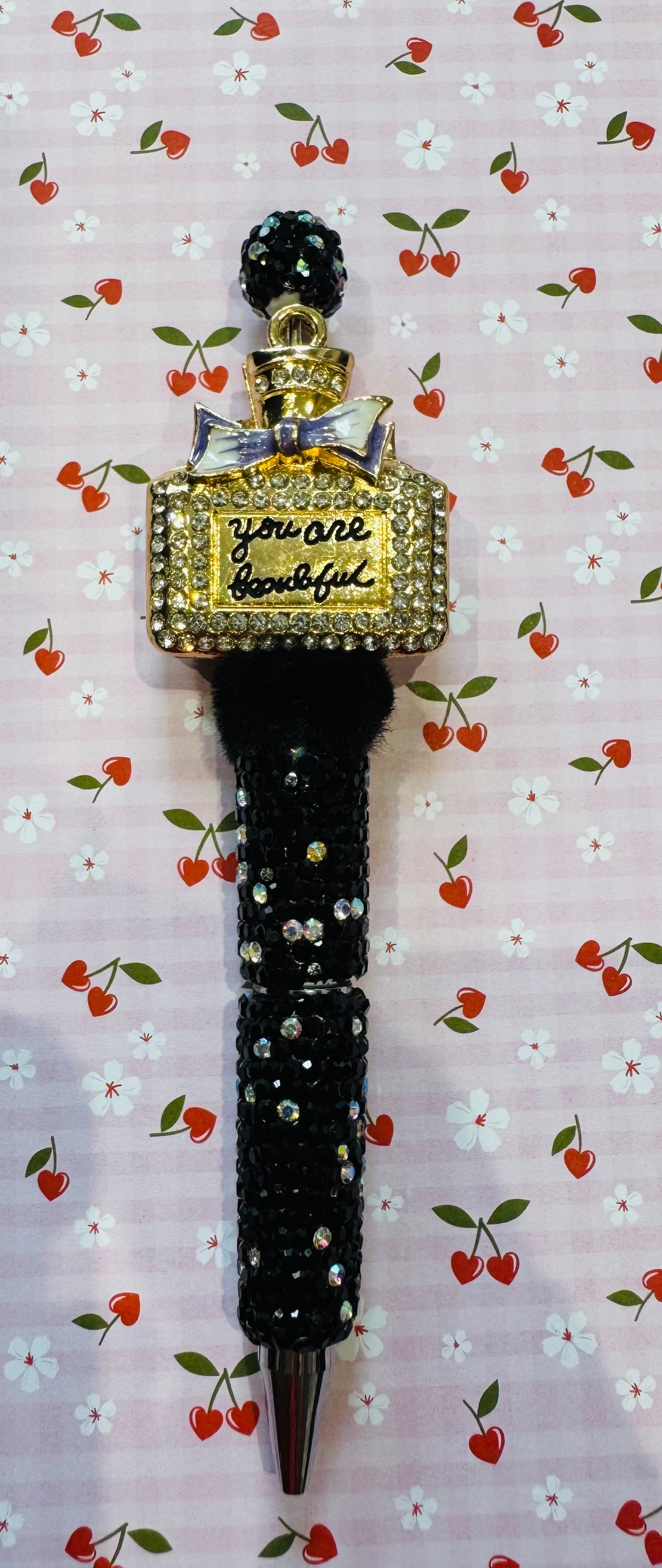 Metal perfume bottle focal pen