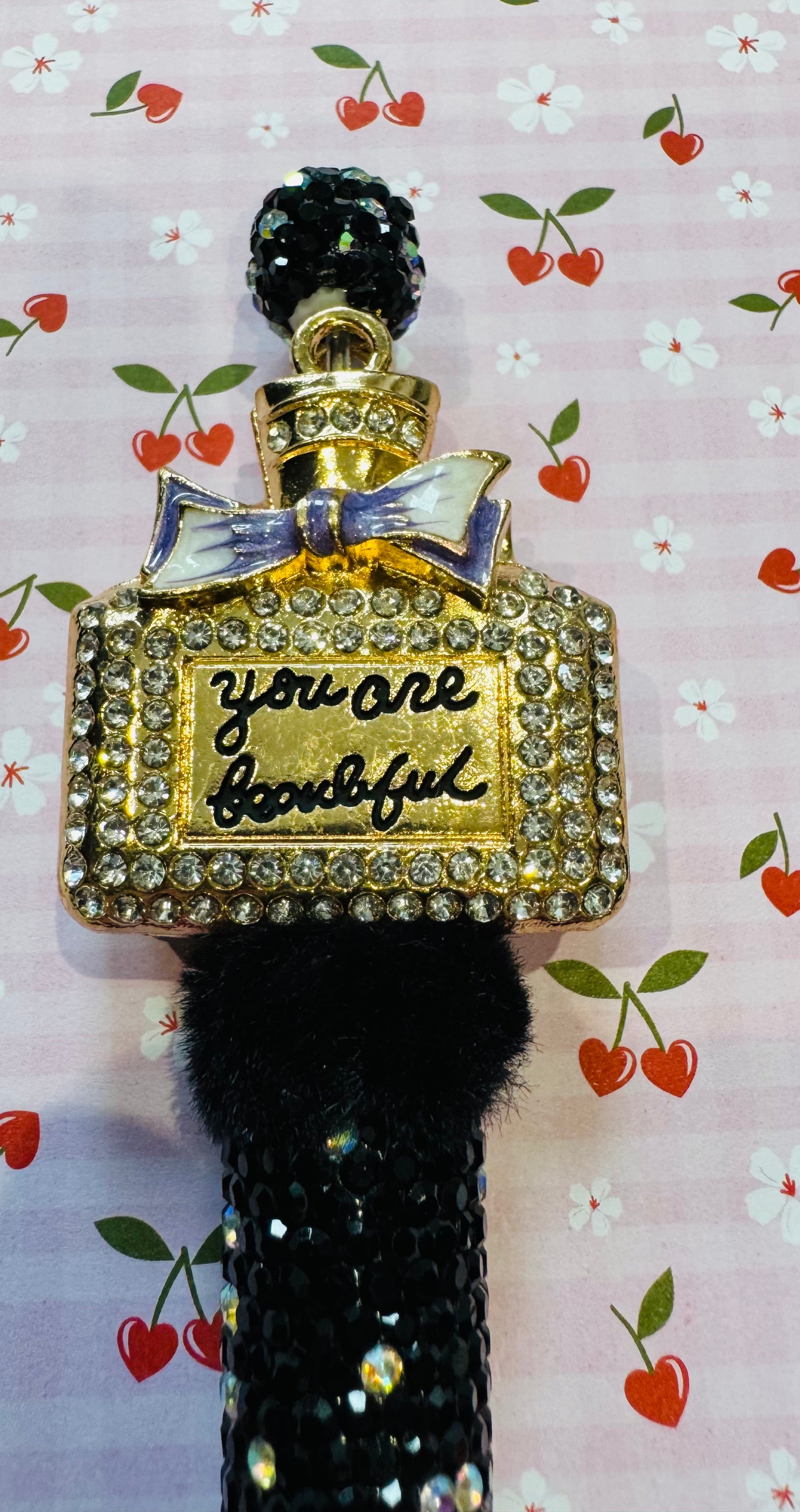 Metal perfume bottle focal pen